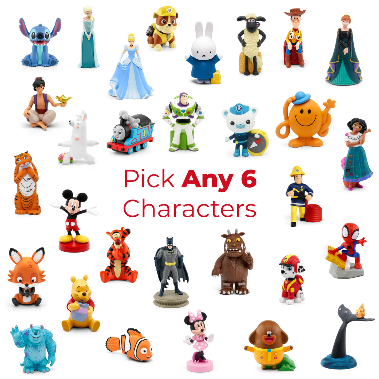 Tonies Toniebox 2 Starter Set + 6 Character Bundle | Pick & Mix Your Perfect Set