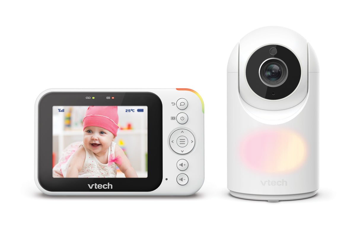 VTech VM4263 3.5" Pan & Tilt Video Baby Monitor