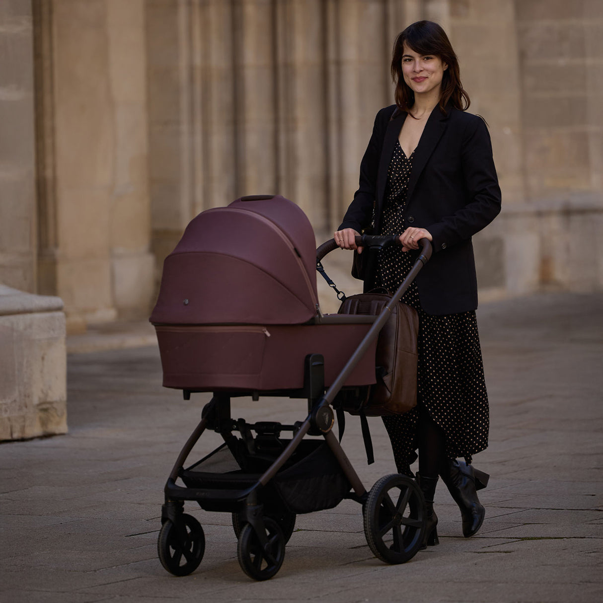 Venicci Upline 2 Special Edition Pushchair Bundle with Accessories - Burgundy