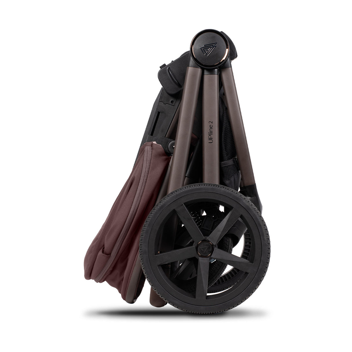 Venicci Upline 2 Special Edition Travel System with Accessories, Tiago Car Seat & ISOFIX Base - Burgundy