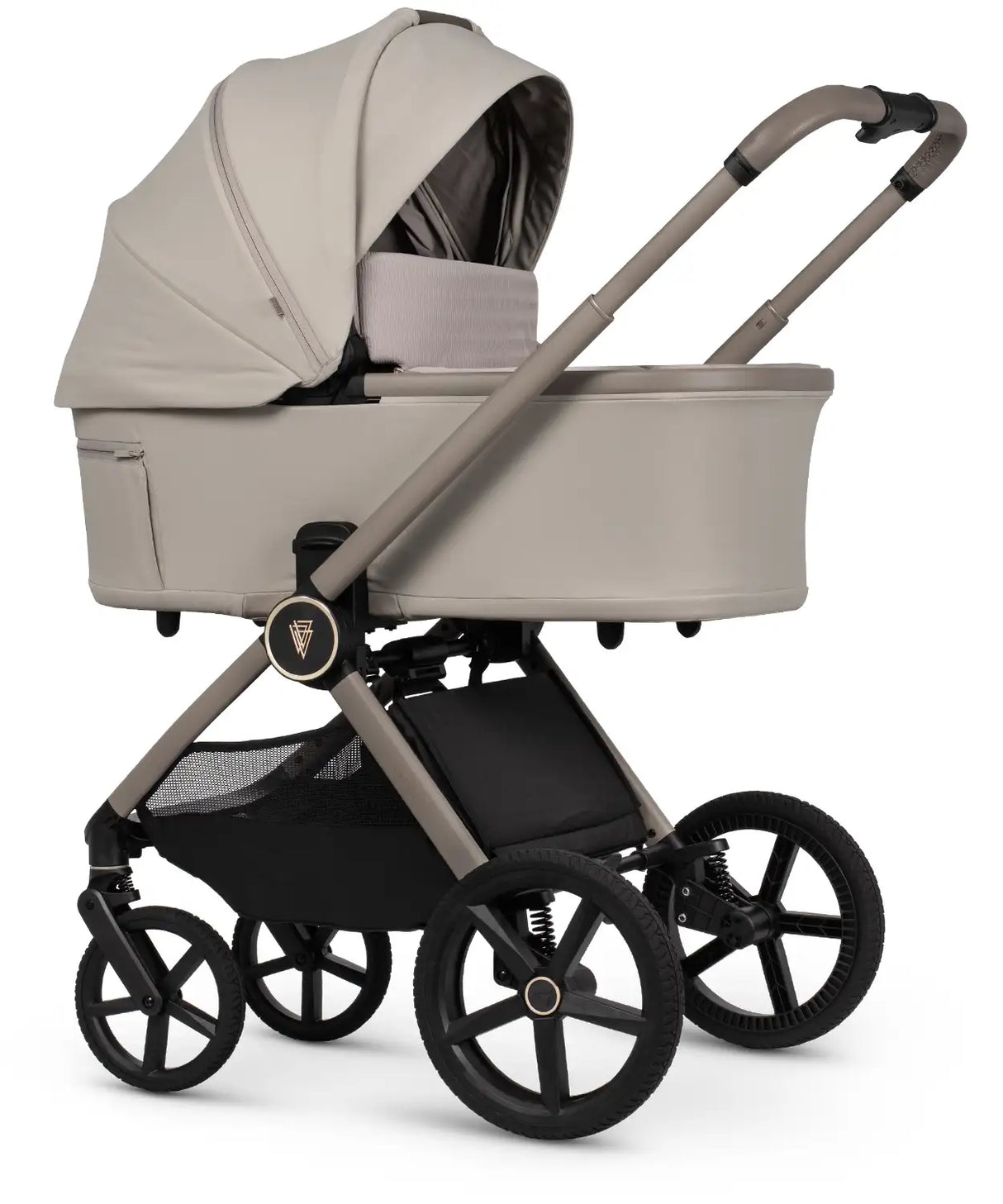 Venicci Upline 3 Travel System with Maxi Cosi Pebble Slide Pro Car Seat & Isofix Base - Pebble