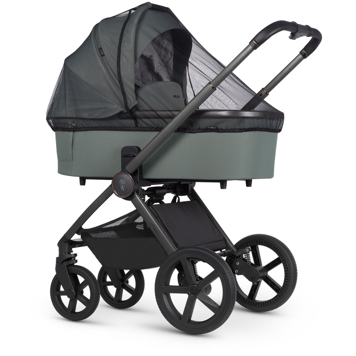 Venicci Upline 2 Pushchair Bundle with Accessories - Aloe