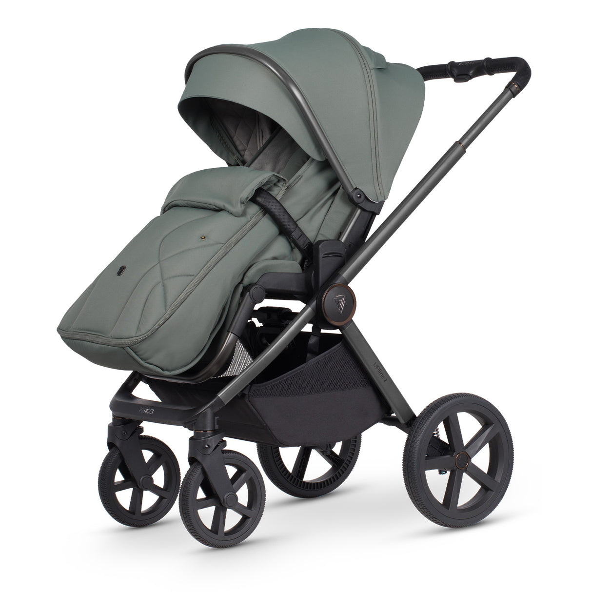 Venicci Upline 2 Pushchair Bundle with Accessories - Aloe