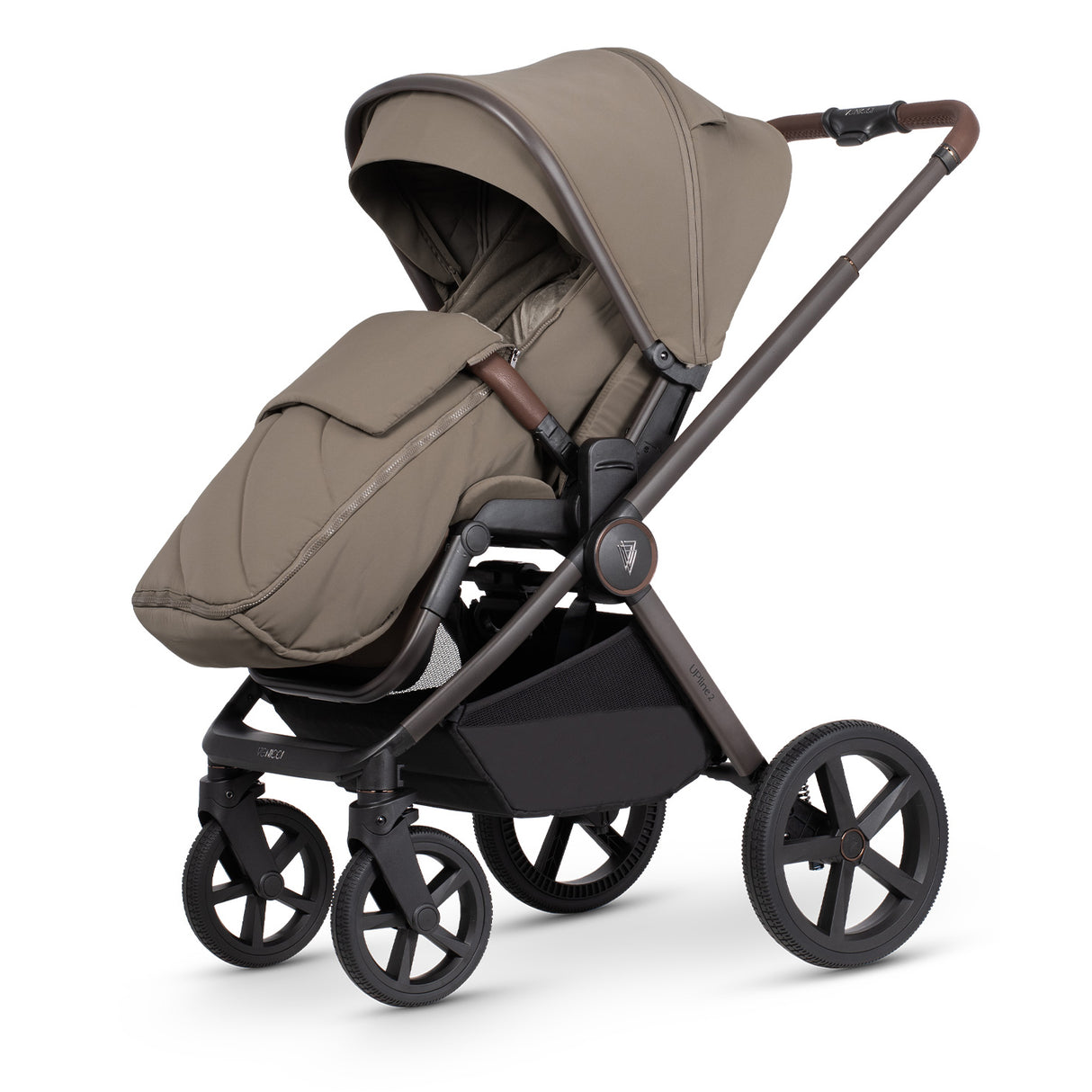 Venicci Upline 2 Special Edition Pushchair Bundle with Accessories - Powder