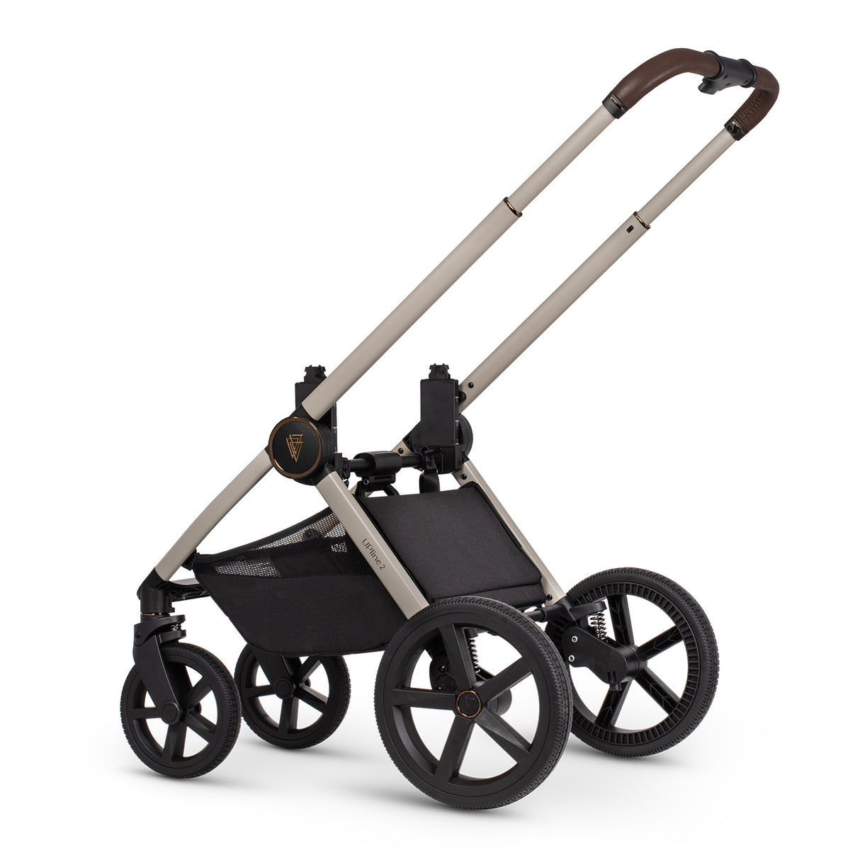 Venicci Upline 2 Pushchair Bundle with Accessories - Stone Beige