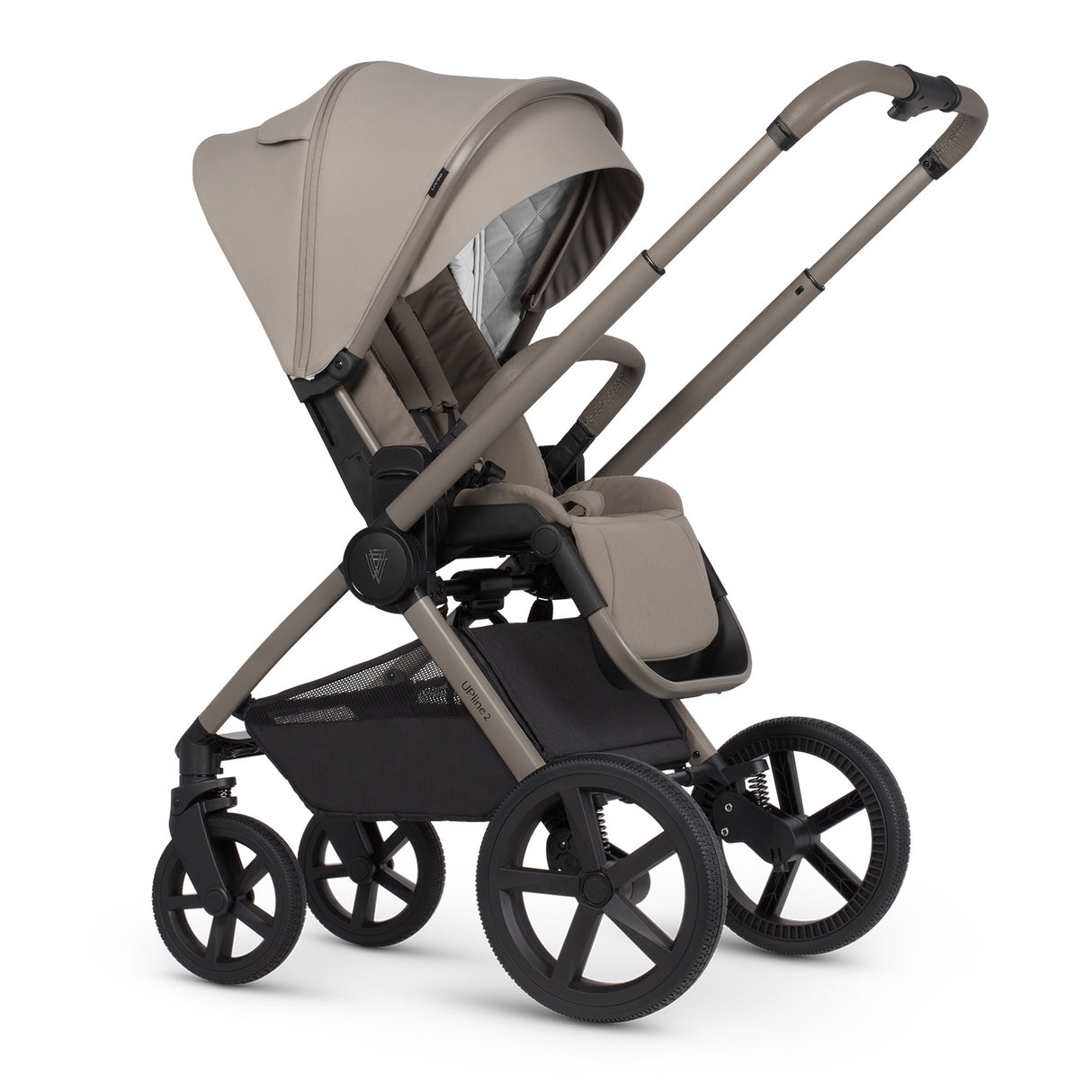 Venicci Upline 2 Pushchair Bundle with Accessories - Taupe
