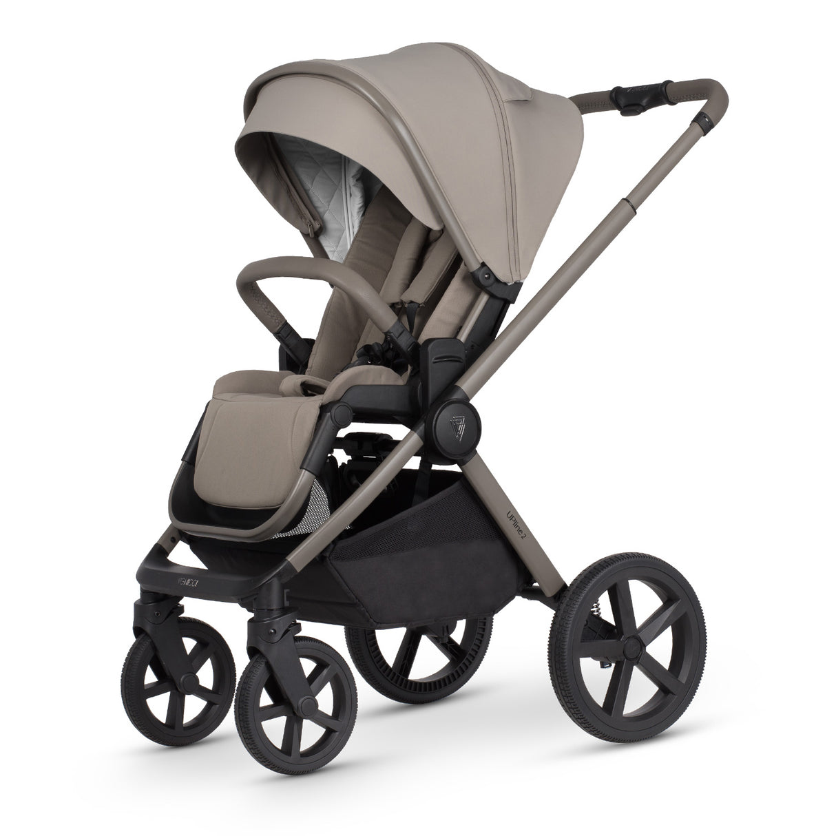 Venicci Upline 2 Pushchair Bundle with Accessories - Taupe