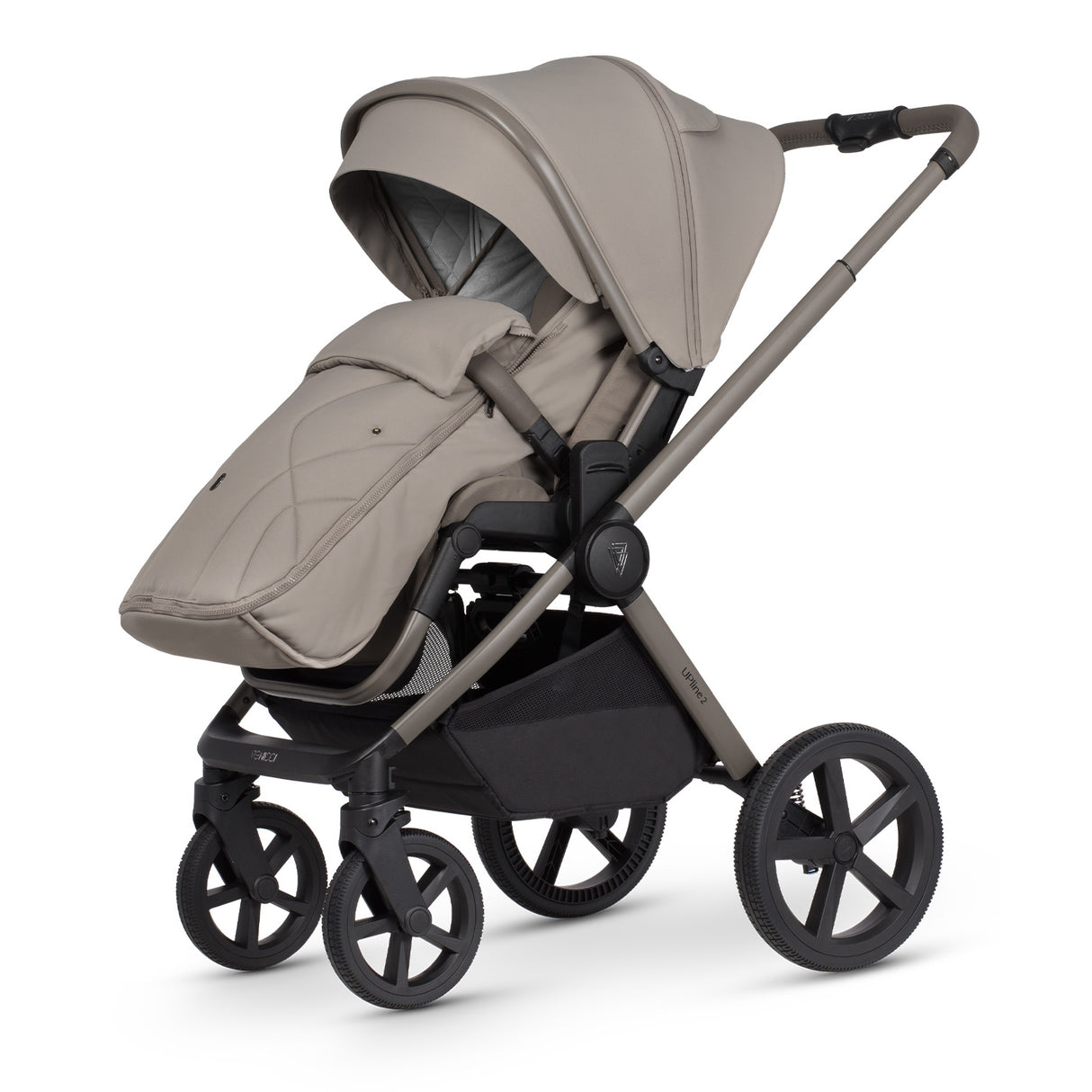 Venicci Upline 2 Pushchair Bundle with Accessories - Taupe