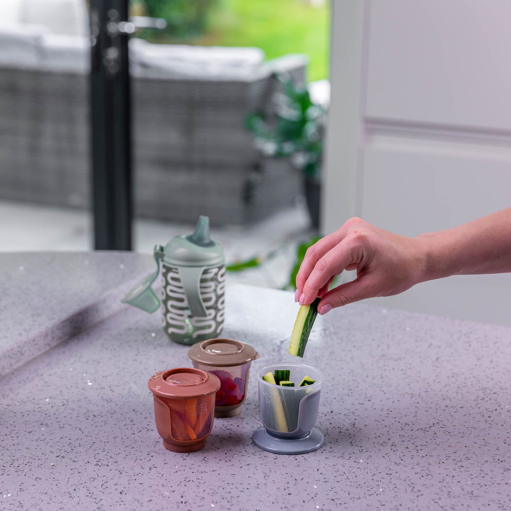 Vital Baby Store & Wean Pots 120ml - 4 Pack