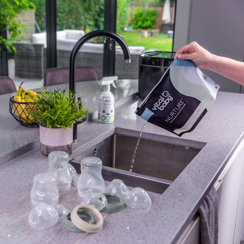 Vital Baby Microwave Sterilising Bags - 5 Pack