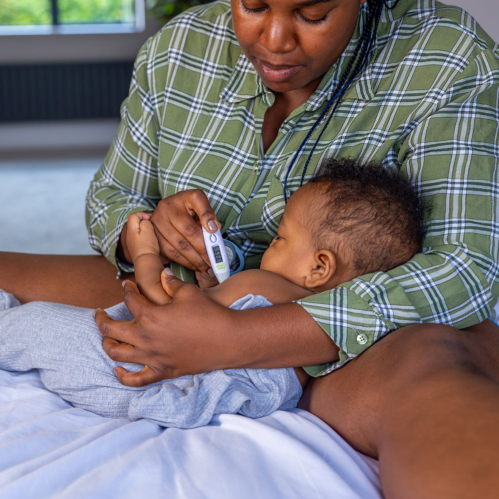 Vital Baby Healthcare Kit with Decongester, Room, Bath & Baby Thermometer