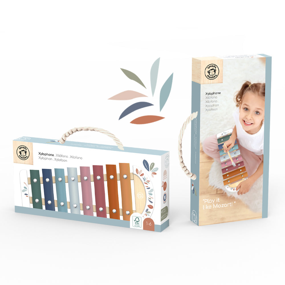 Speedy Monkey Wooden Xylophone