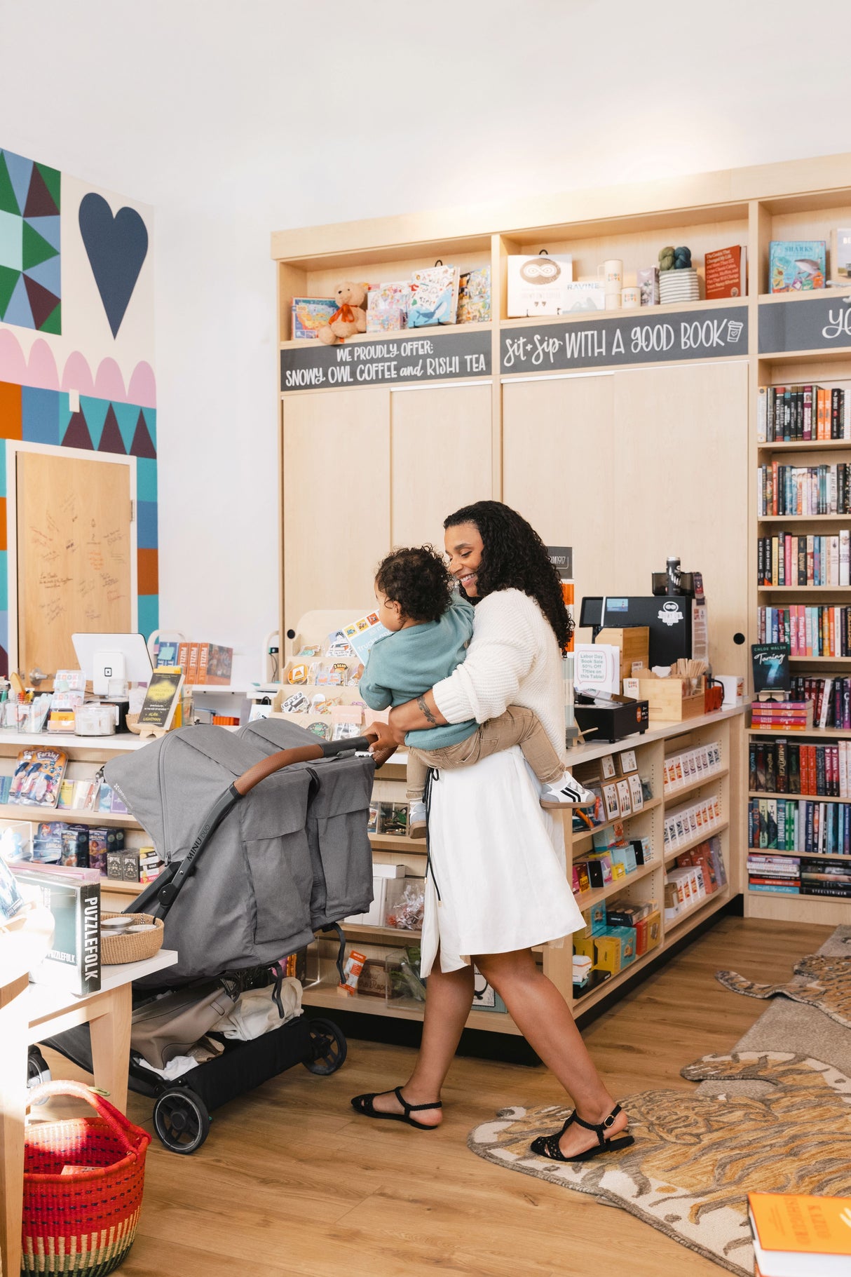 UPPAbaby Minu Duo Double Stroller - Greyson