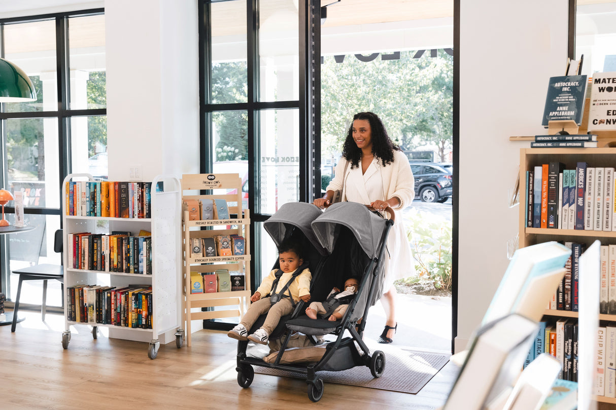 UPPAbaby Minu Duo Double Stroller - Greyson