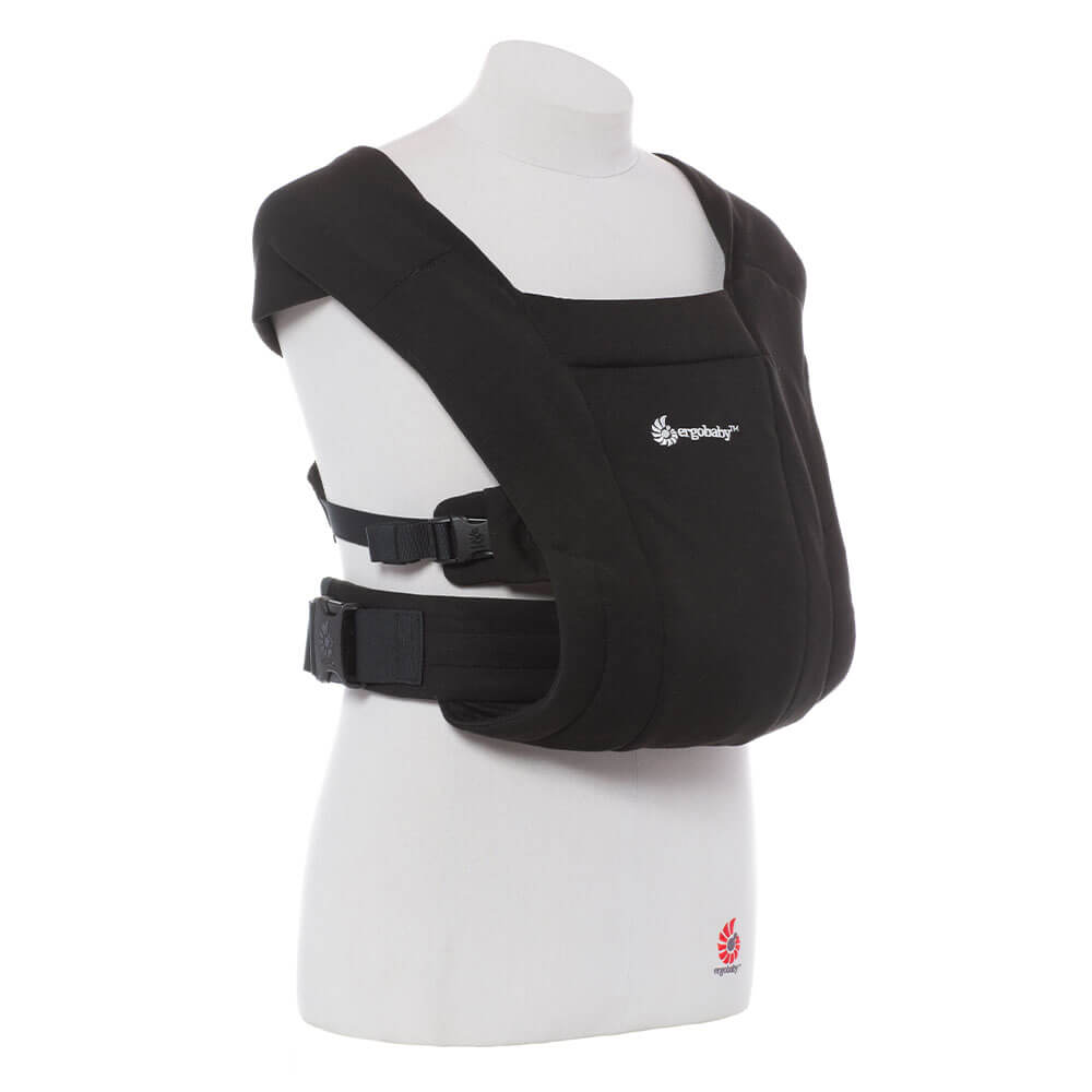ergobaby Embrace Soft & Snug Knit Baby Carrier - Pure Black