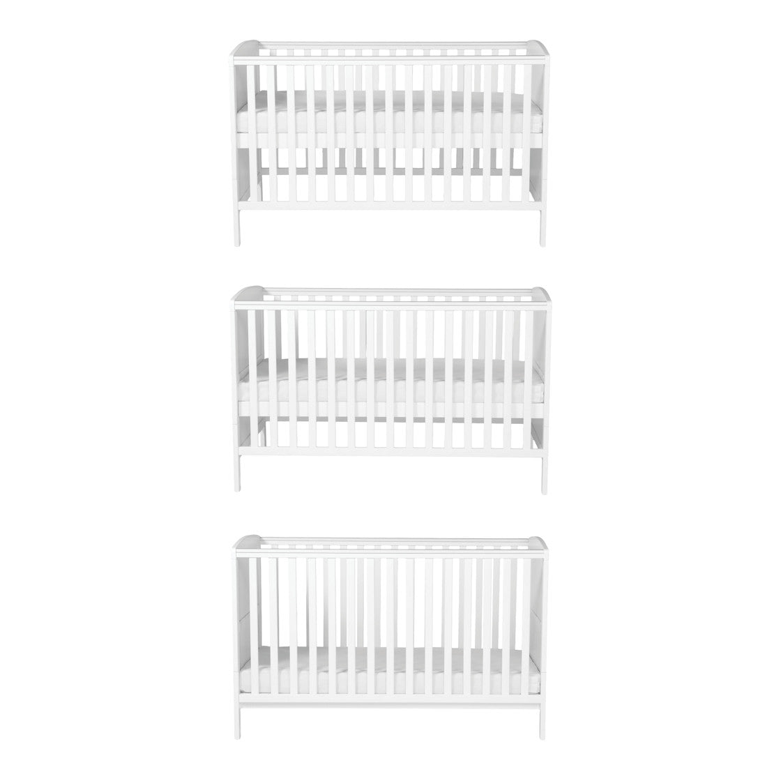 Bebe & Beyond Dreamer Cot Bed - White 6