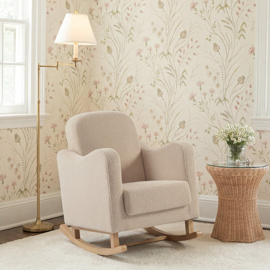 Bebe & Beyond Soother Nursing Chair - Oat Ted 2