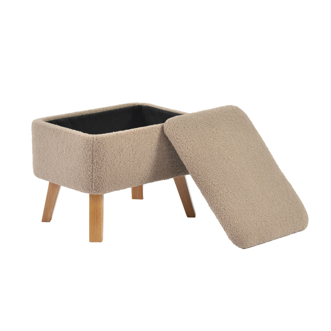 Bebe & Beyond Soother Nursing Chair & Stool - Biscuit Ted 9