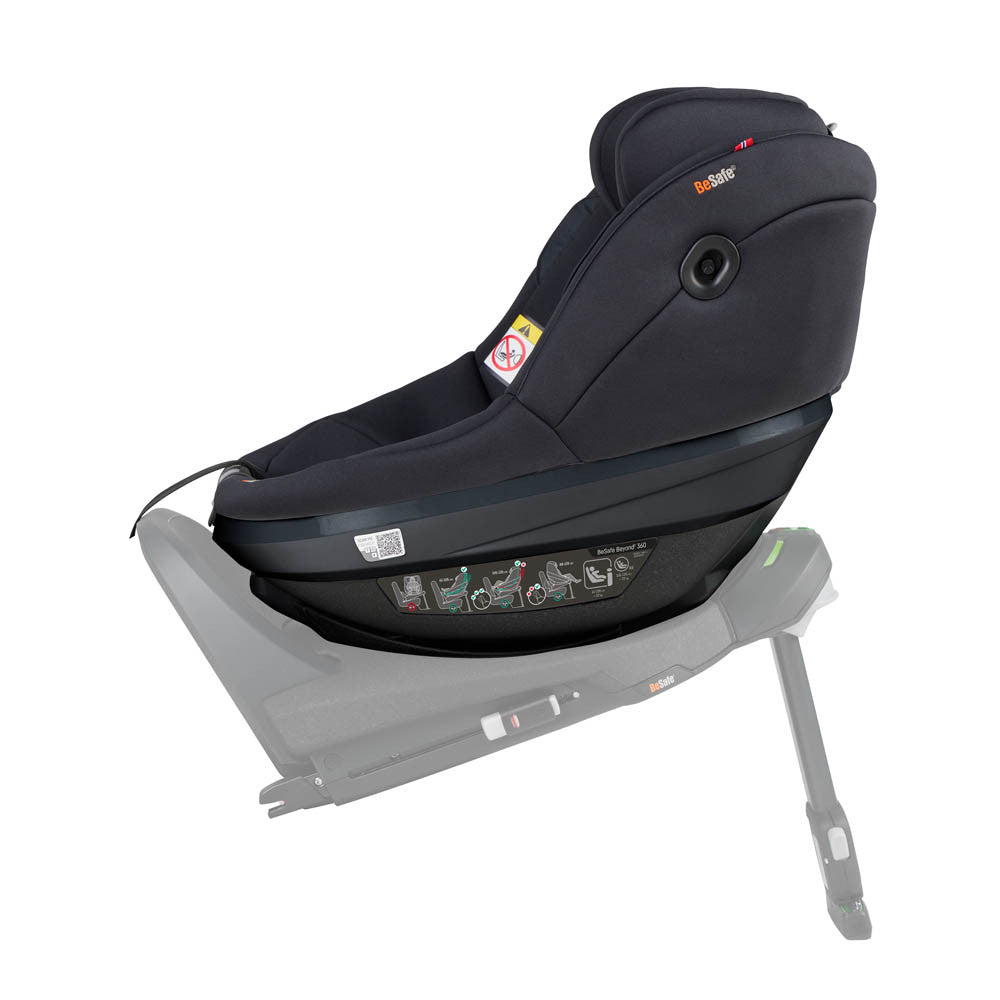 BeSafe Beyond 2 360 Car Seat - Black Soft Breeze