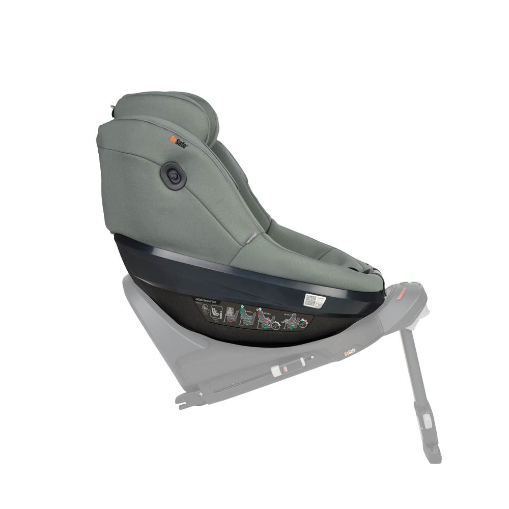 BeSafe Beyond 2 360 Car Seat - Meadow Green Soft Breeze