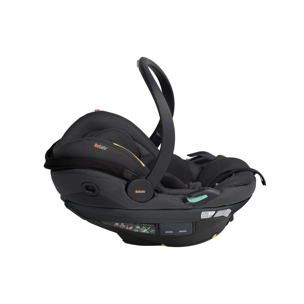 BeSafe Go Beyond 2 Infant Car Seat - Anthracite Mesh