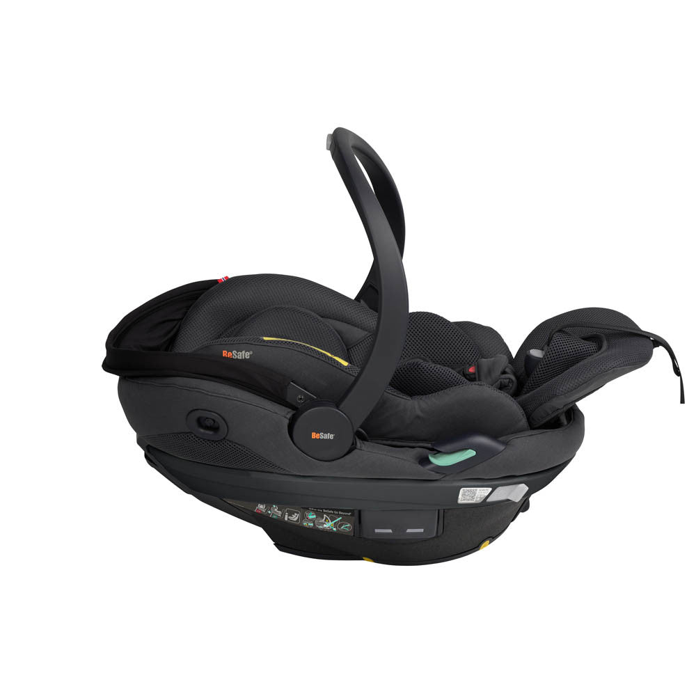 BeSafe Go Beyond 2 Infant Car Seat - Anthracite Mesh