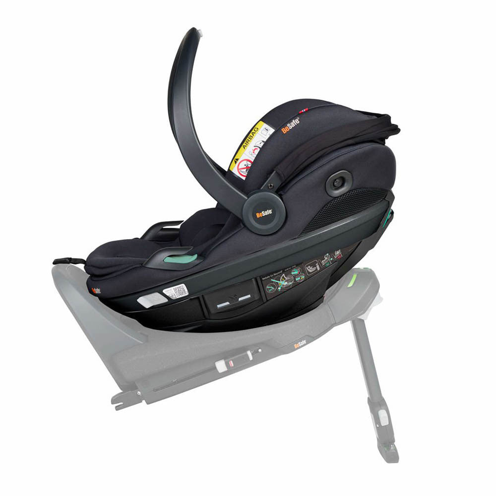 BeSafe Go Beyond 2 Infant Car Seat - Black Soft Breeze 3