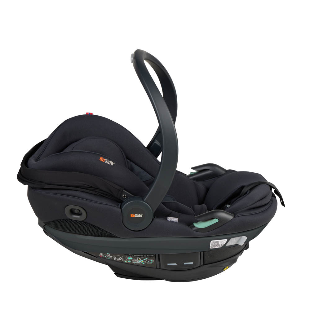 BeSafe Go Beyond 2 Infant Car Seat - Black Soft Breeze