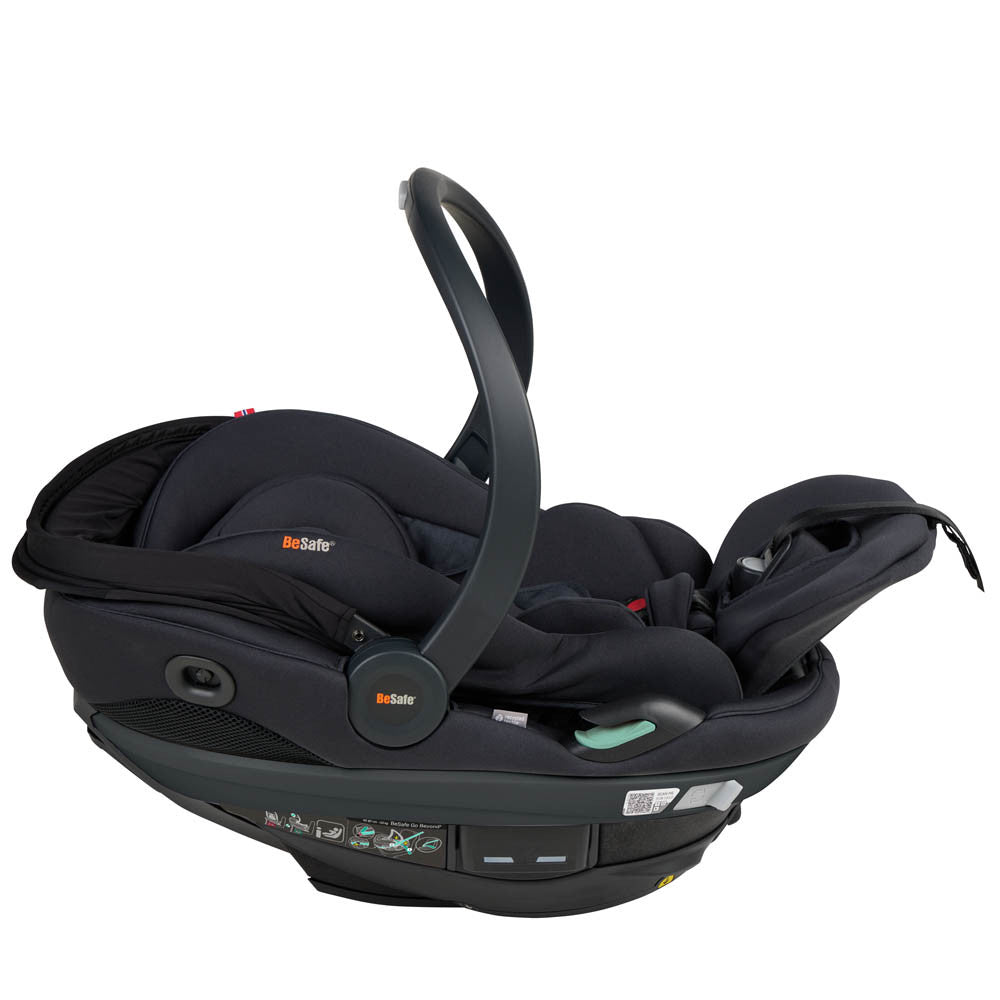 BeSafe Go Beyond 2 Infant Car Seat - Black Soft Breeze