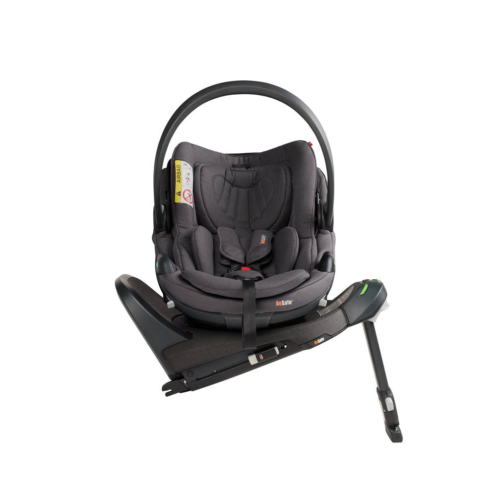 BeSafe Go Beyond 2 Infant Car Seat - Dark Grey Melange
