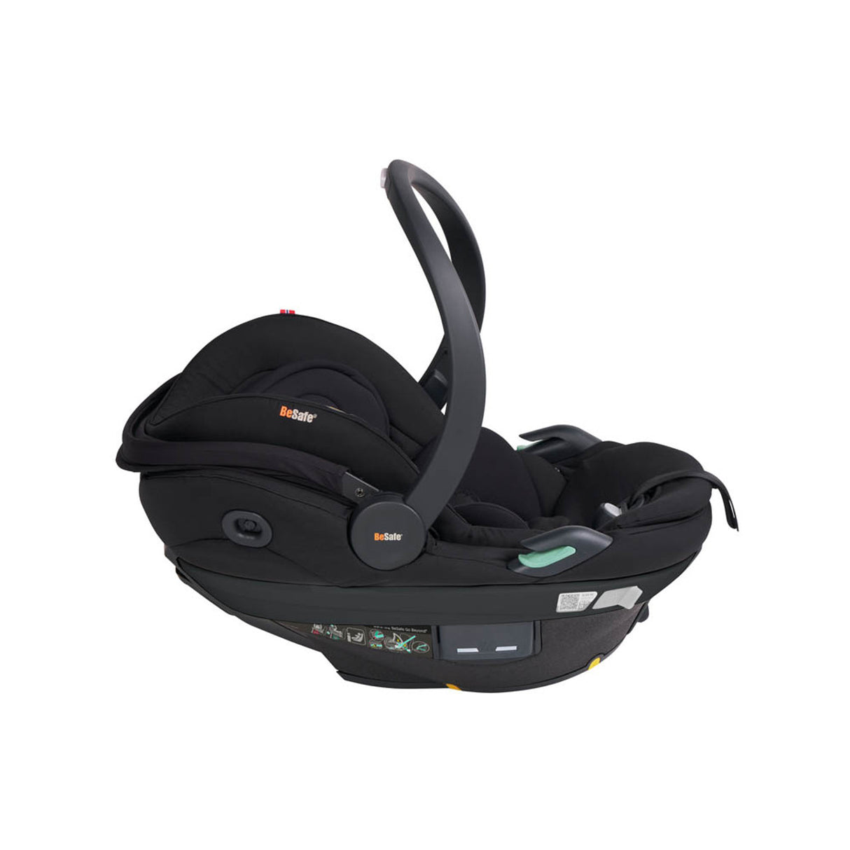 BeSafe Go Beyond 2 Infant Car Seat - Fresh Black Cab