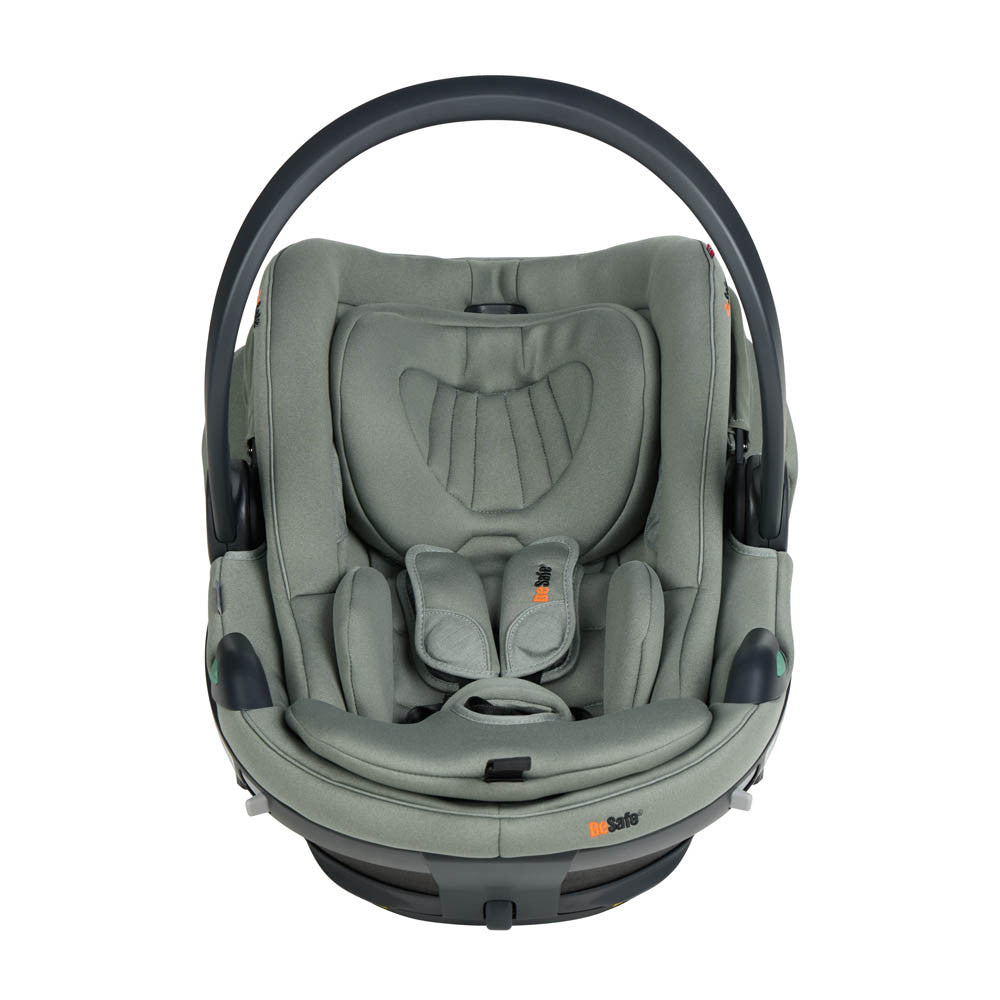 BeSafe Go Beyond 2 Infant Car Seat - Meadow Green Soft Breeze