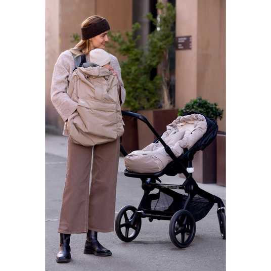 BeSafe Voksi Huddle Carrier Cover - Dark Sand 3