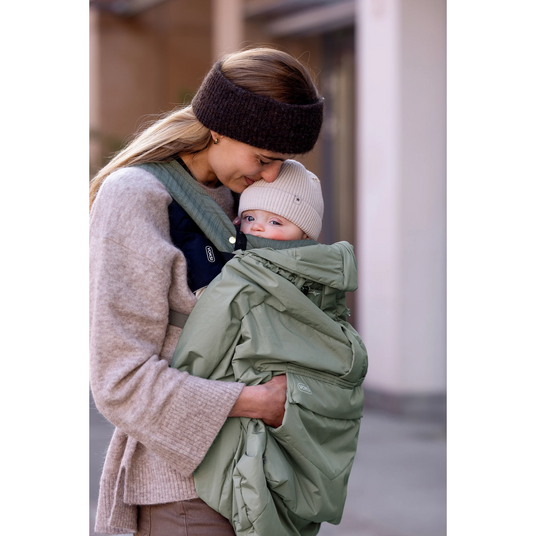 BeSafe Voksi Huddle Carrier Cover - Meadow Green 7