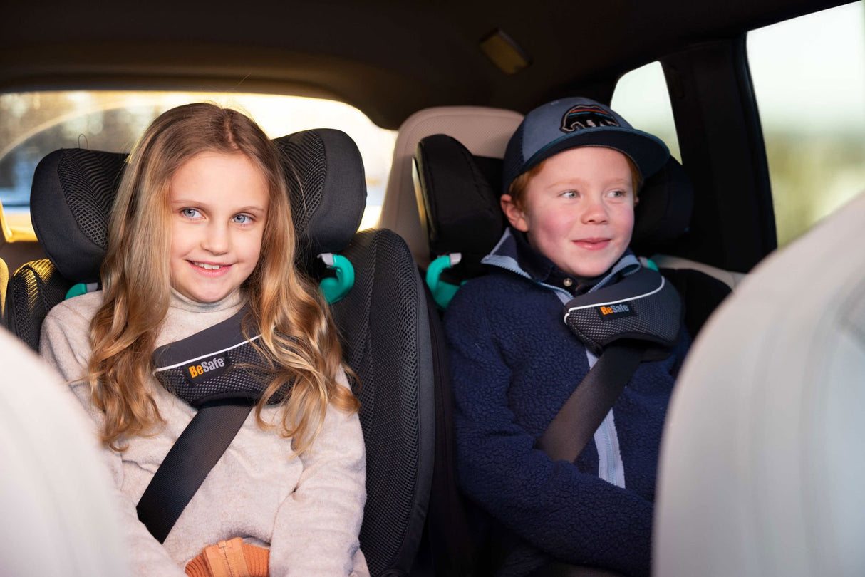 BeSafe Flex FIX 2 High Back Booster - Meadow Green Soft Breeze