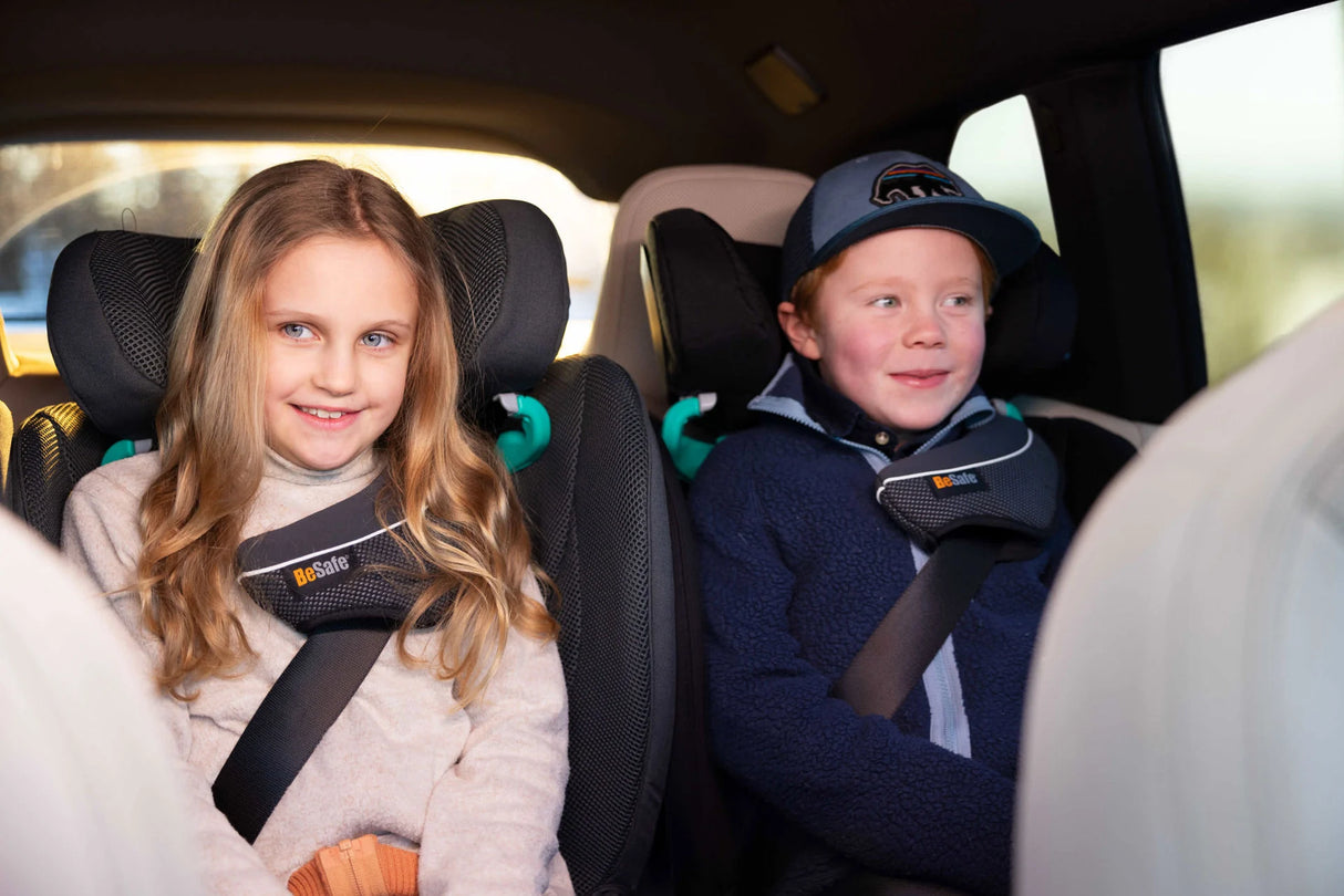 BeSafe Flex FIX 2 High Back Booster - Metalic Melange