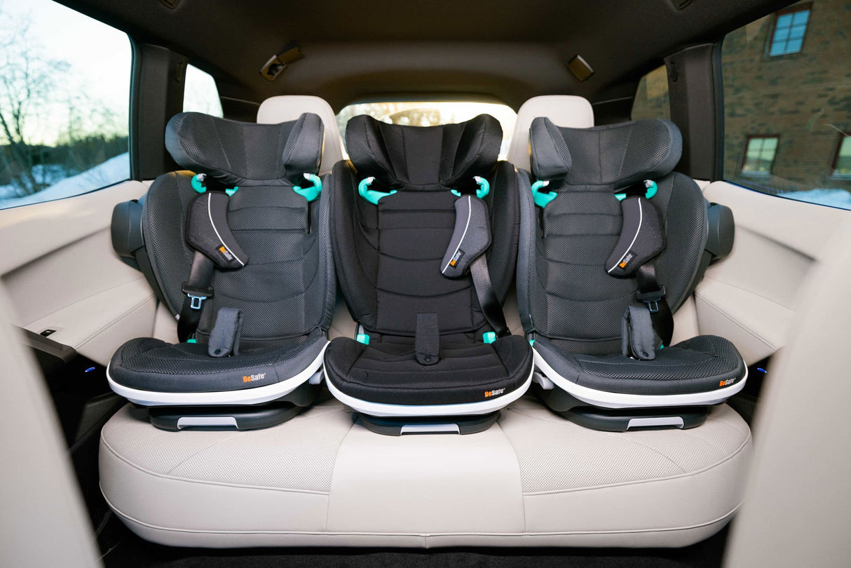 BeSafe Flex FIX 2 High Back Booster - Meadow Green Soft Breeze