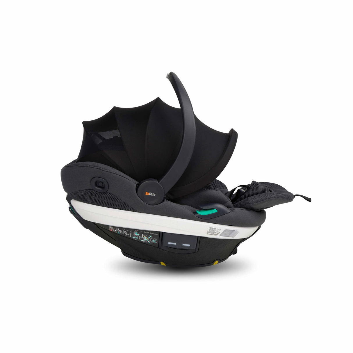 BeSafe Go Beyond i-Size Infant Car Seat - Fresh Black Cab