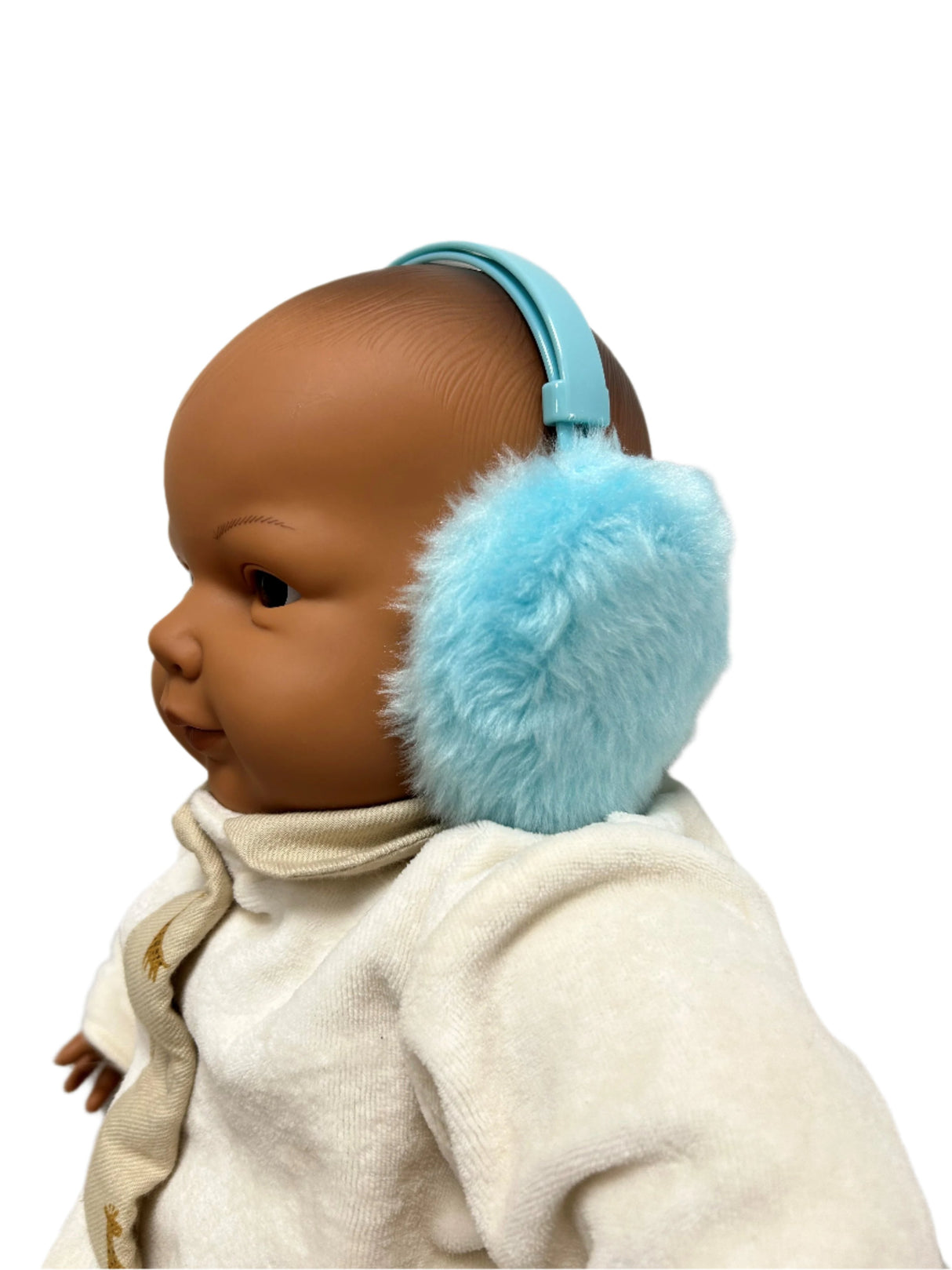 Childrens Fluffy Adjustable Winter Ear Muffs