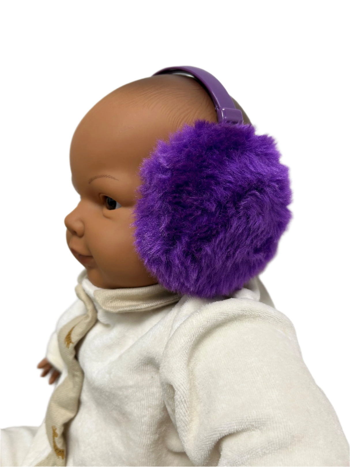 Childrens Fluffy Adjustable Winter Ear Muffs