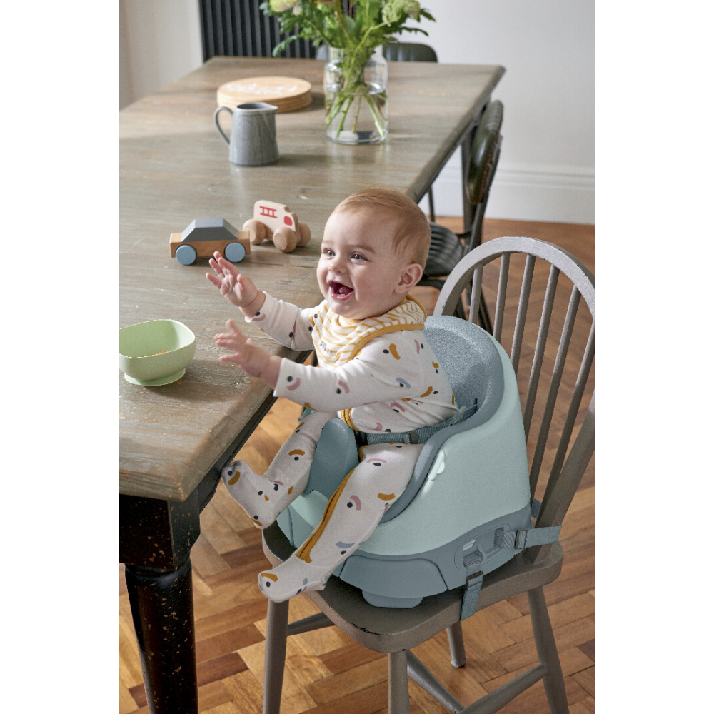 Mamas & Papas Baby Bug 3-in-1 Floor & Booster Seat with Activity Tray - Bluebell