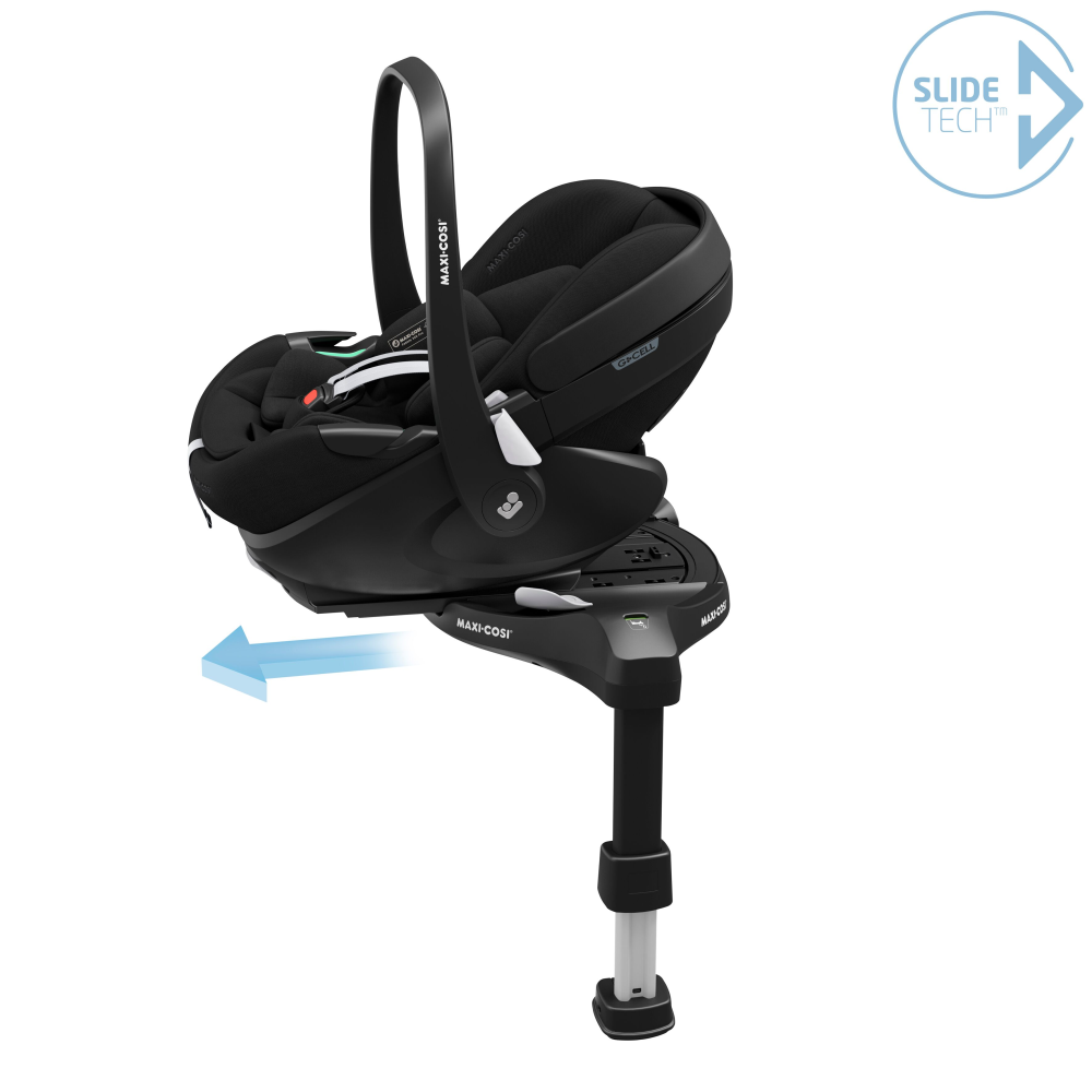 Maxi Cosi Oxford+ Premium Travel System Bundle with Pebble 360 Pro2 & ISOFIX Base - Twillic Black