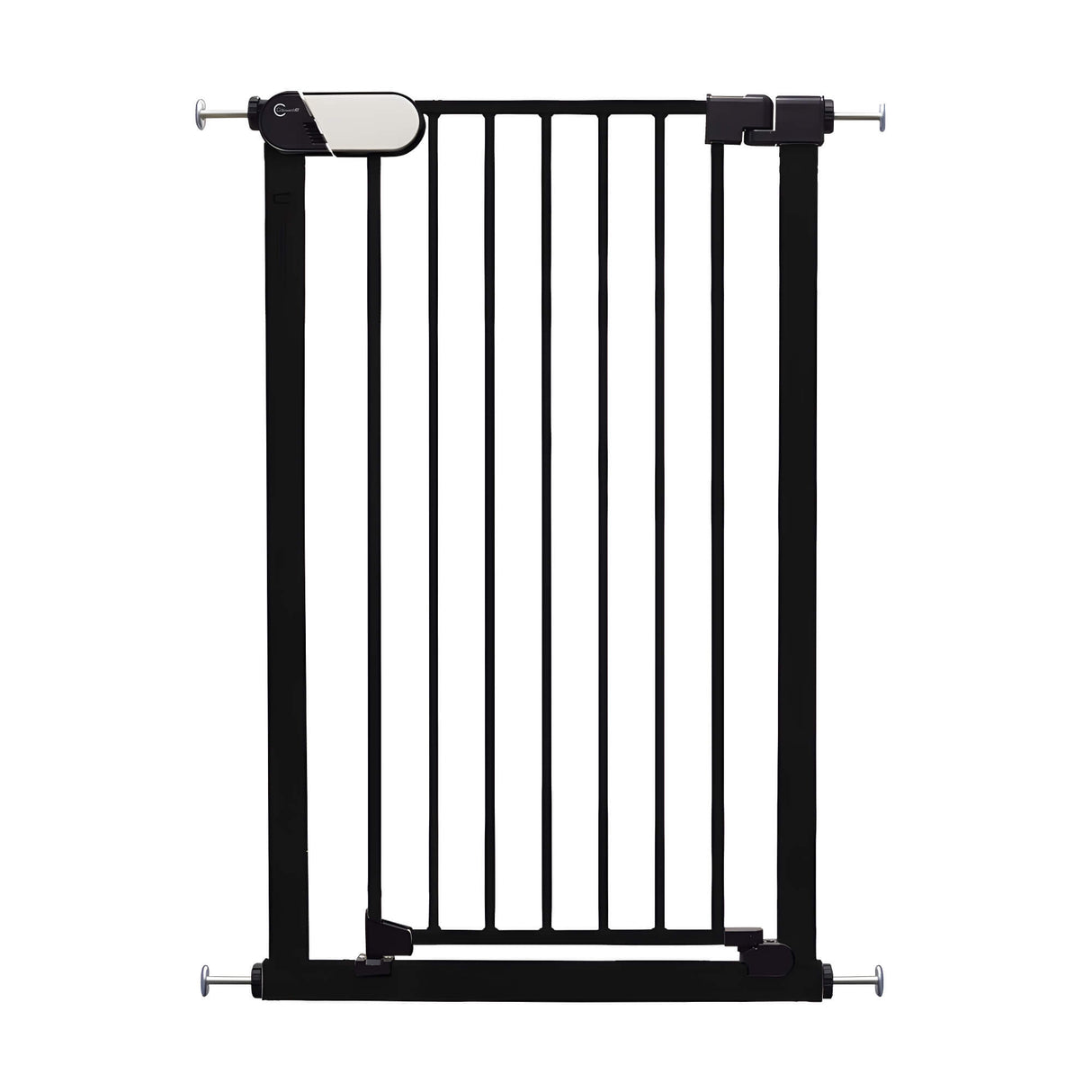 Callowesse Saluki Tall & Narrow Pressure Fit Child & Pet Safety Gate | 65-70cm x H96cm - Black 1