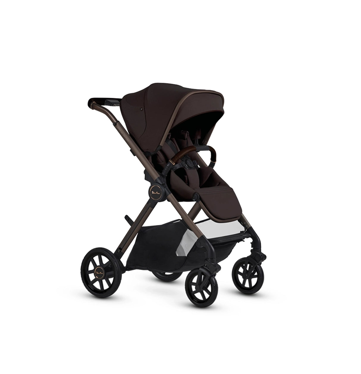 Silver Cross Reef 2 Special Edition Ultimate Travel System Bundle with Dream Car Seat and Motion 2 Car Seat - Ganache