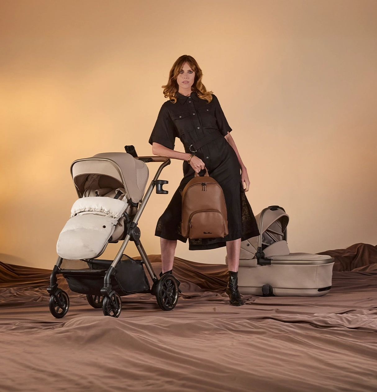 Silver Cross Reef 2 Special Edition Ultimate Travel System Bundle with Dream Car Seat and ISOFIX Base - Frappe