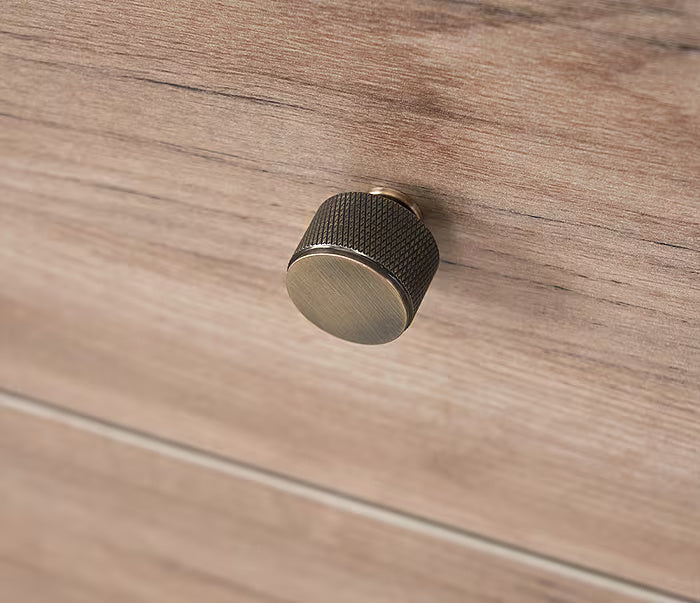 Tutti Bambini Como 2 Piece Nursery Furniture Set with Cot Bed and Dresser - Distressed Oak / Slate Grey