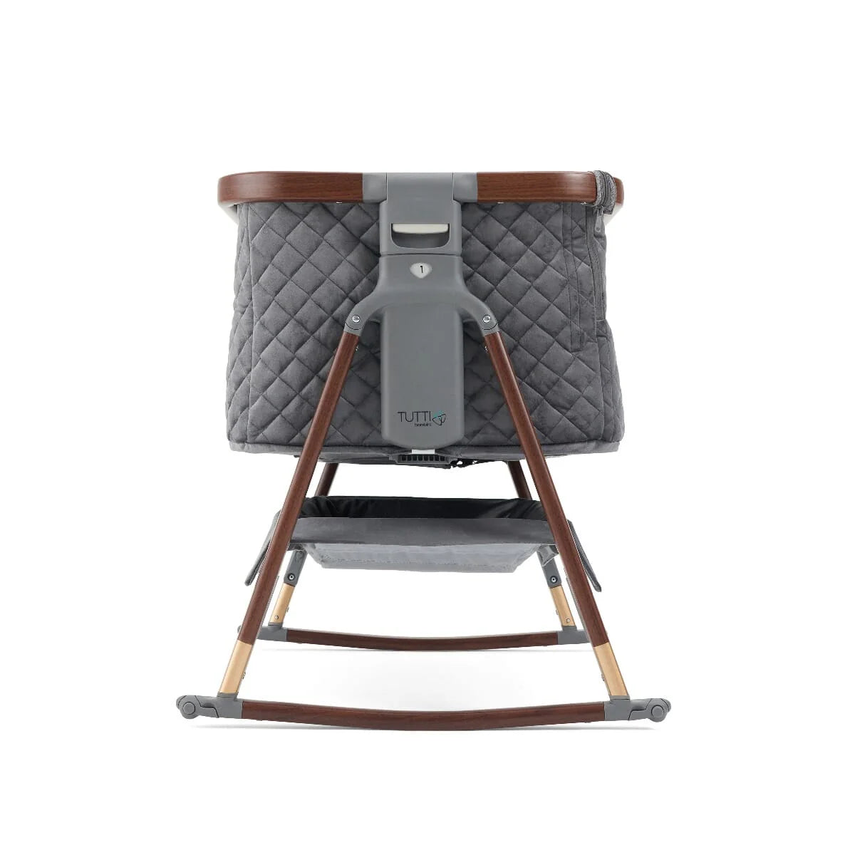 Tutti Bambini Cozee Luxe Crib Rocking Bars - Walnut