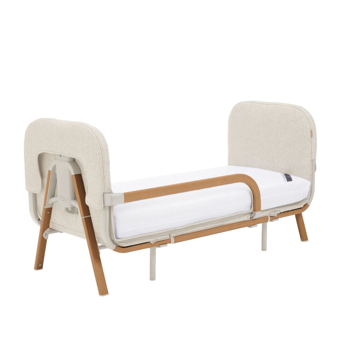 Tutti Bambini Cozee XL Complete Birth to 4 Years Bundle - Scandinavian Walnut & Ecru