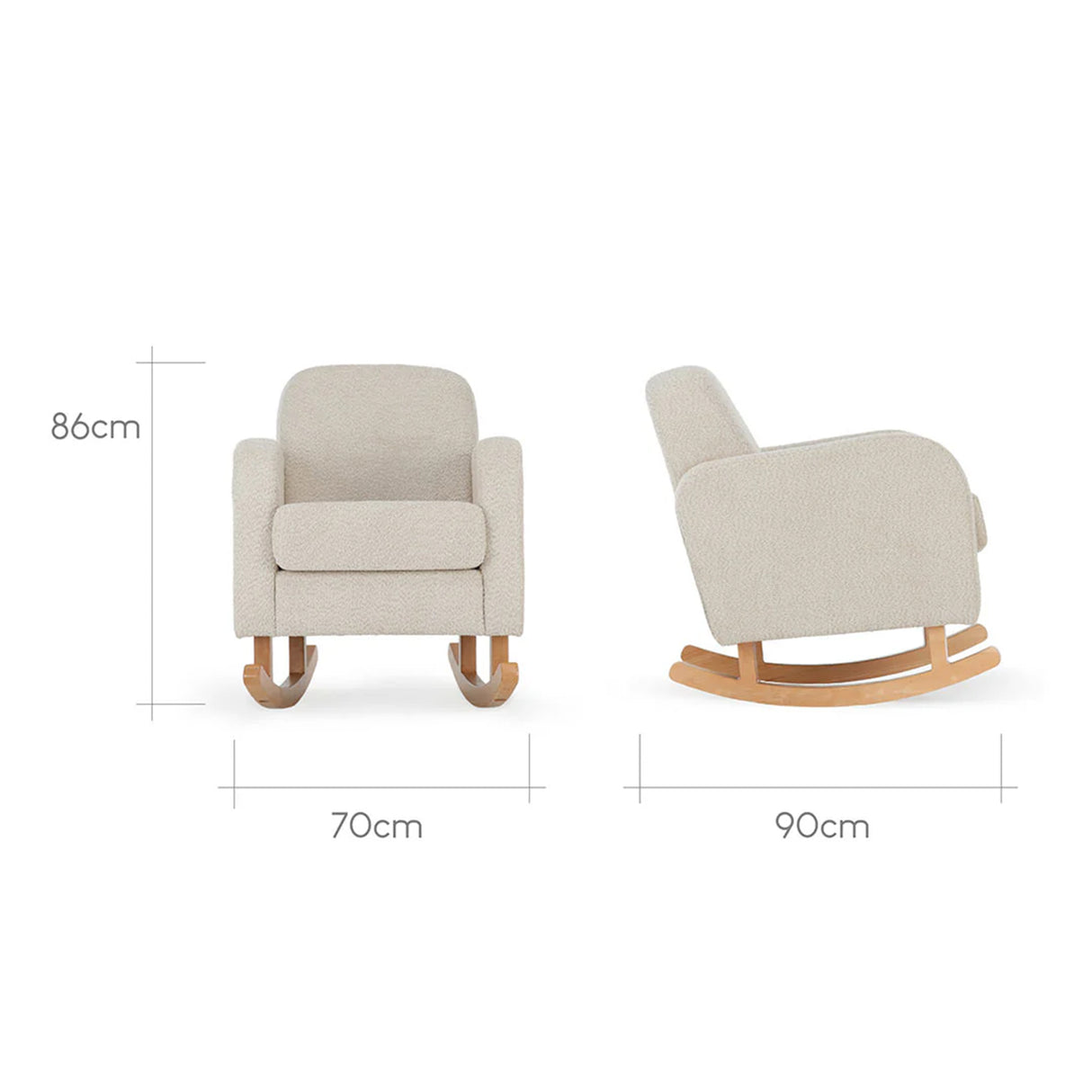 Cuddle Co Etta Nursing Chair - Sand
