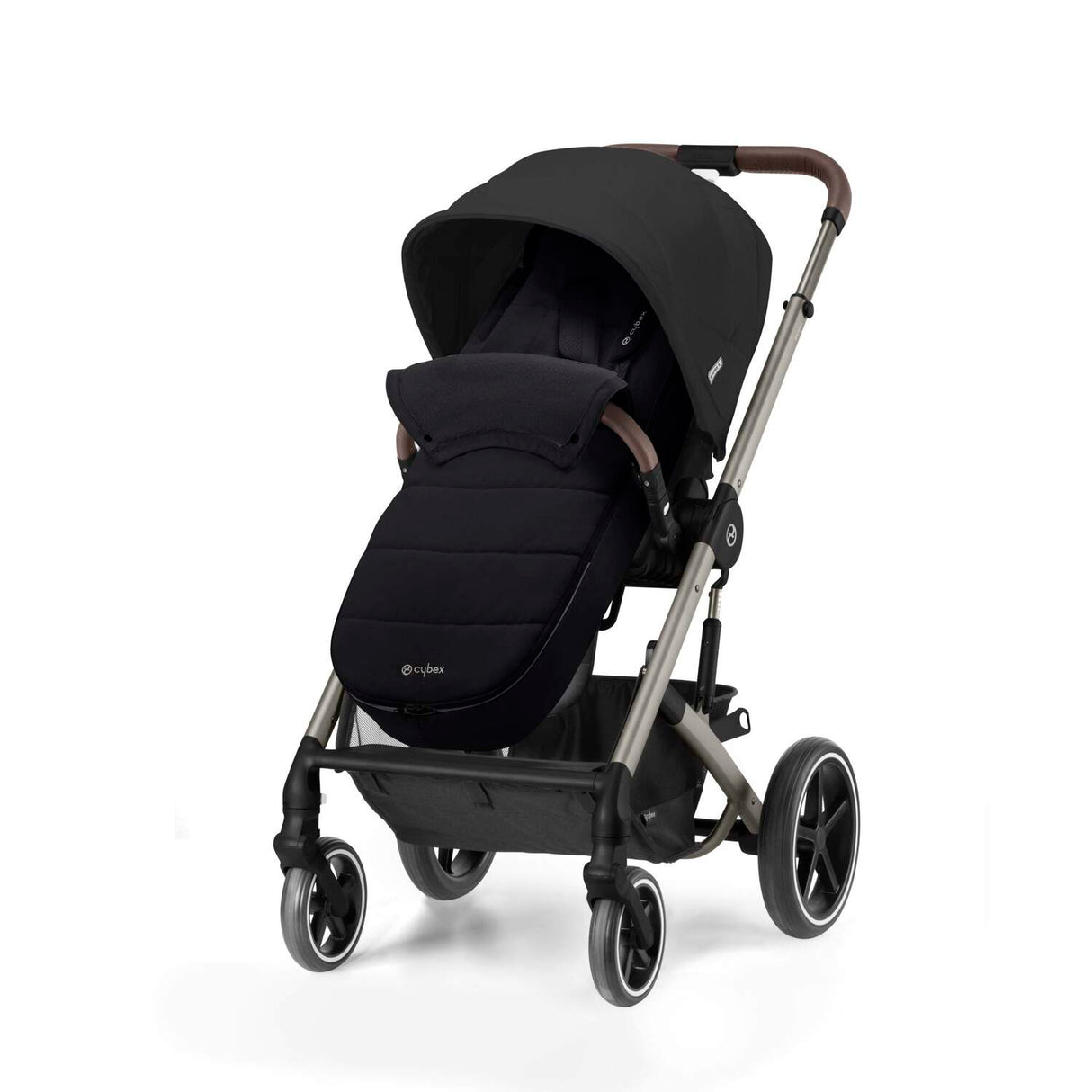 Cybex Gold Pushchair Footmuff - Moon Black